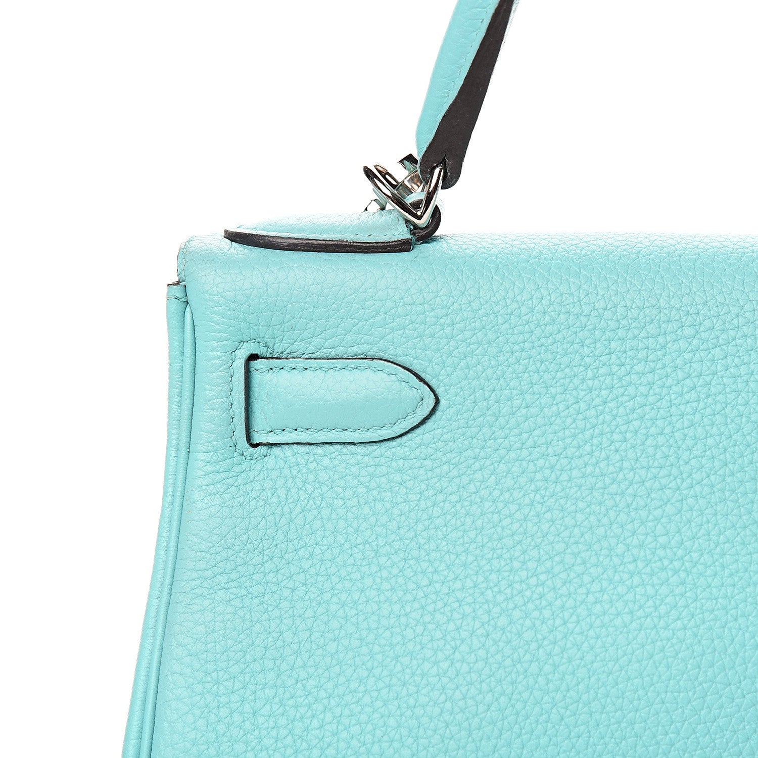 Hermes Togo Kelly Retourne 28 Bleu Atoll 33 of 39
