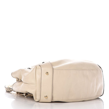 Gucci Calfskin Medium Pelham Shoulder Bag Ivory 4 of 13