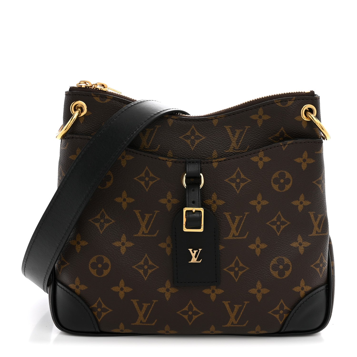 Louis Vuitton Monogram Odeon PM Black 1 of 8