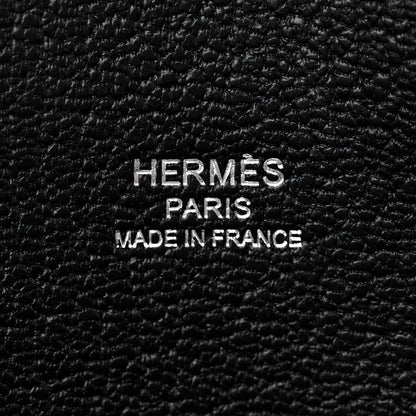 Hermes Taurillon Clemence Jypsiere 28 Black 6 of 13