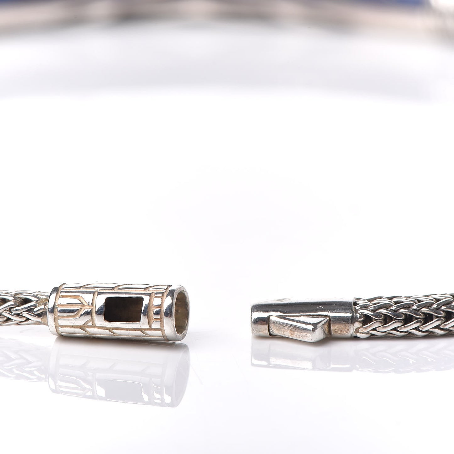 Sterling Silver Lapis Lazuli Classic Chain Necklace