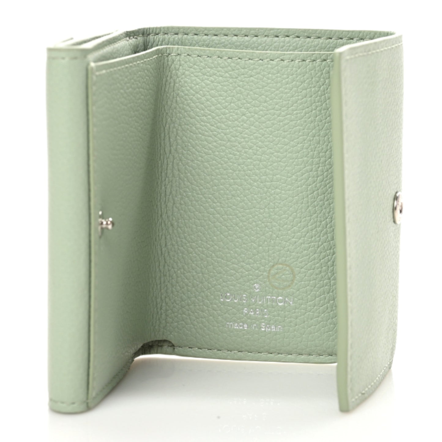 Calfskin Lockmini Wallet Jade