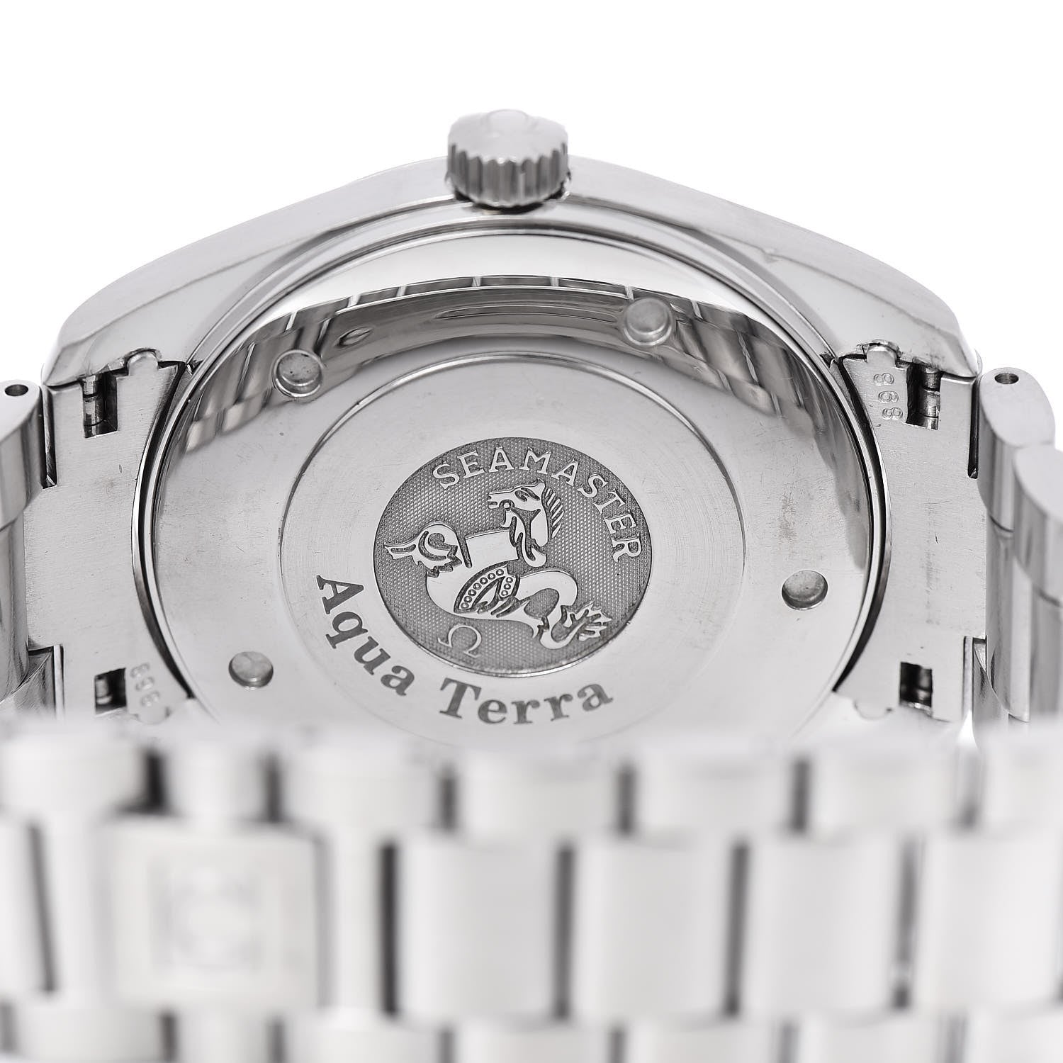 Omega Stainless Steel 39mm Seamaster Aqua Terra Quartz Watch 2517.30 5 of 5