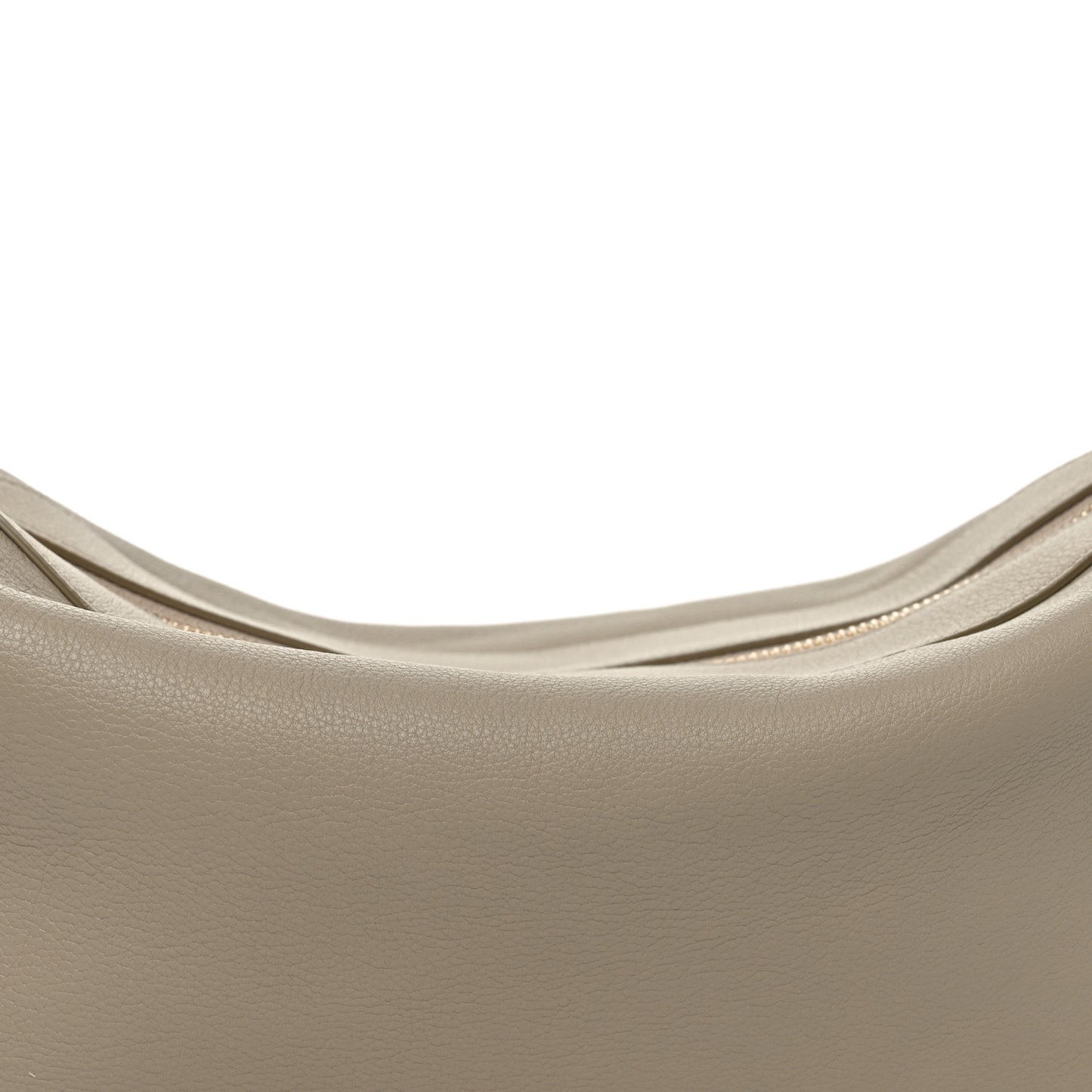 Supple Calfskin Medium Romy Shoulder Bag Safari