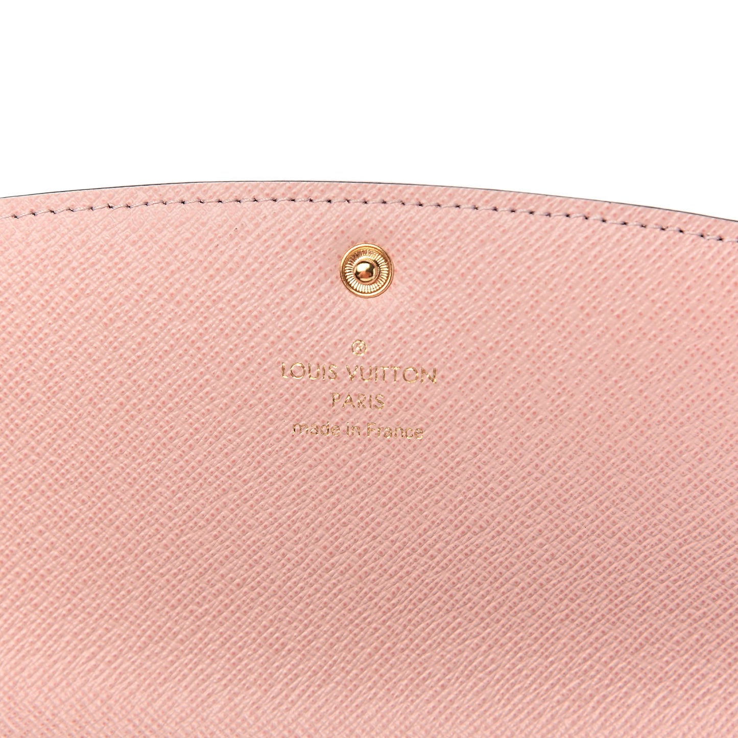 Monogram Emilie Wallet Rose Ballerine