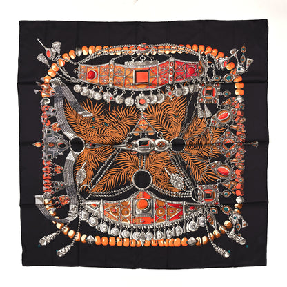Hermes Silk Terres Precieuses Scarf 90 1 of 5