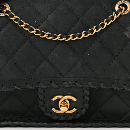 Chanel Iridescent Calfskin Small Happy Stitch Flap Black 8 of 14