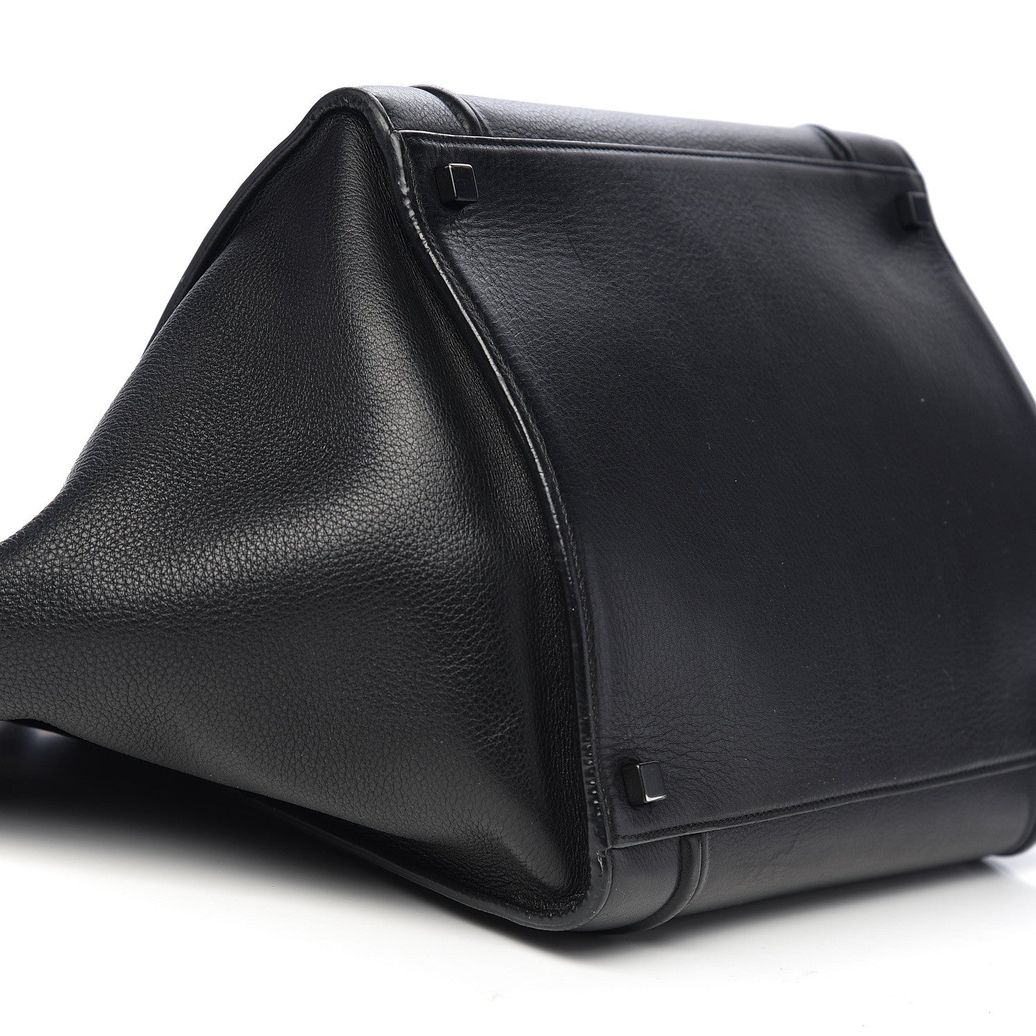 Celine Supple Calfskin Medium Phantom Luggage Black 8 of 11