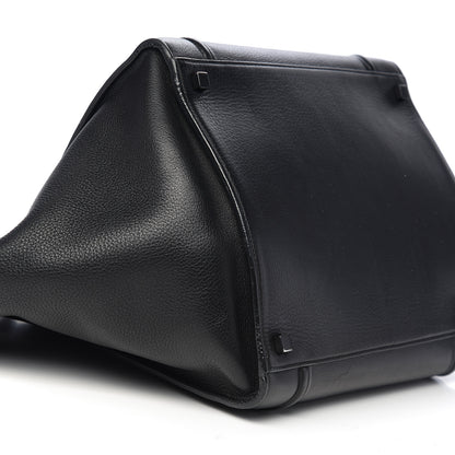 Celine Supple Calfskin Medium Phantom Luggage Black 8 of 11