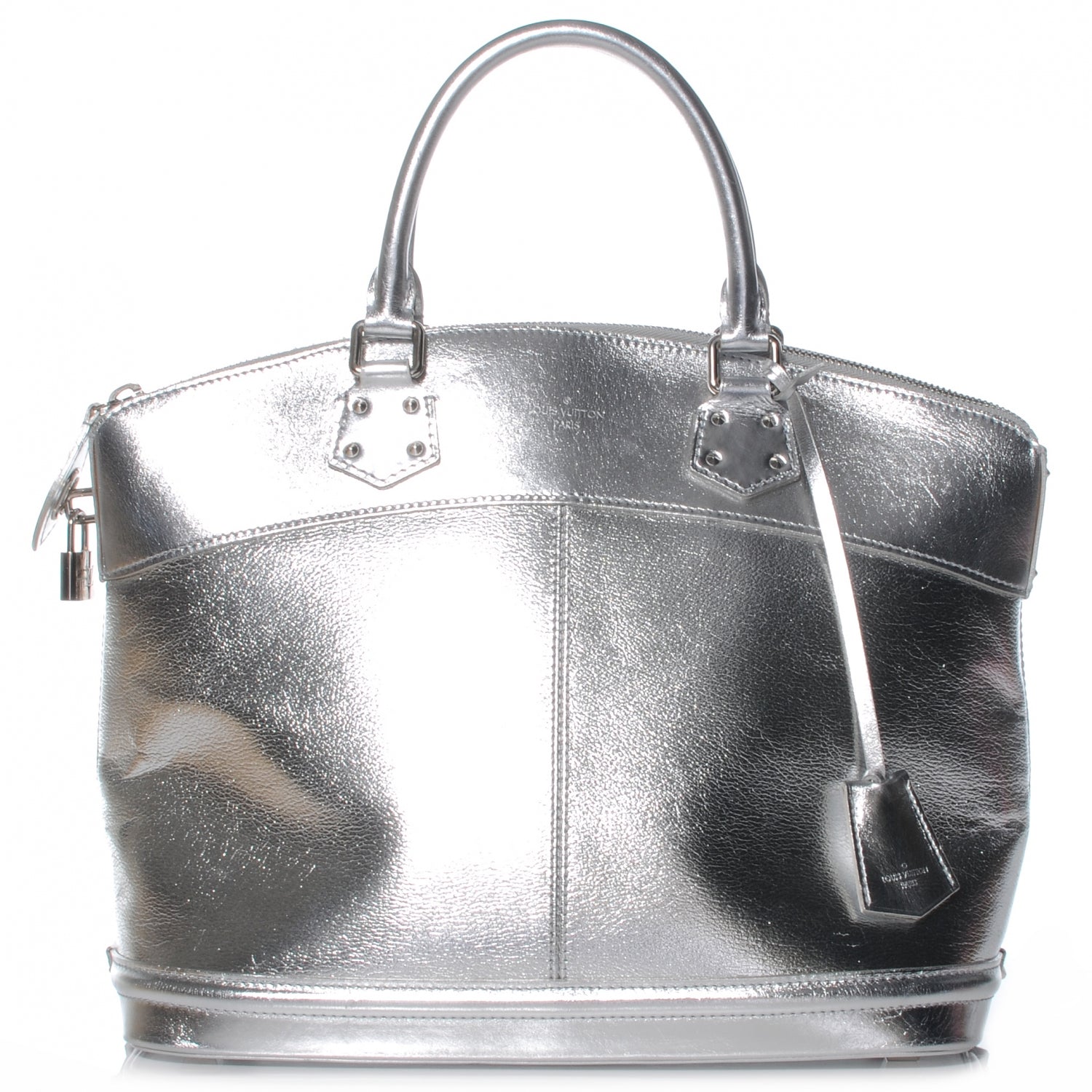 Louis Vuitton Suhali Lockit MM Silver 1 of 7