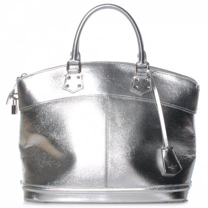 Louis Vuitton Suhali Lockit MM Silver 1 of 7