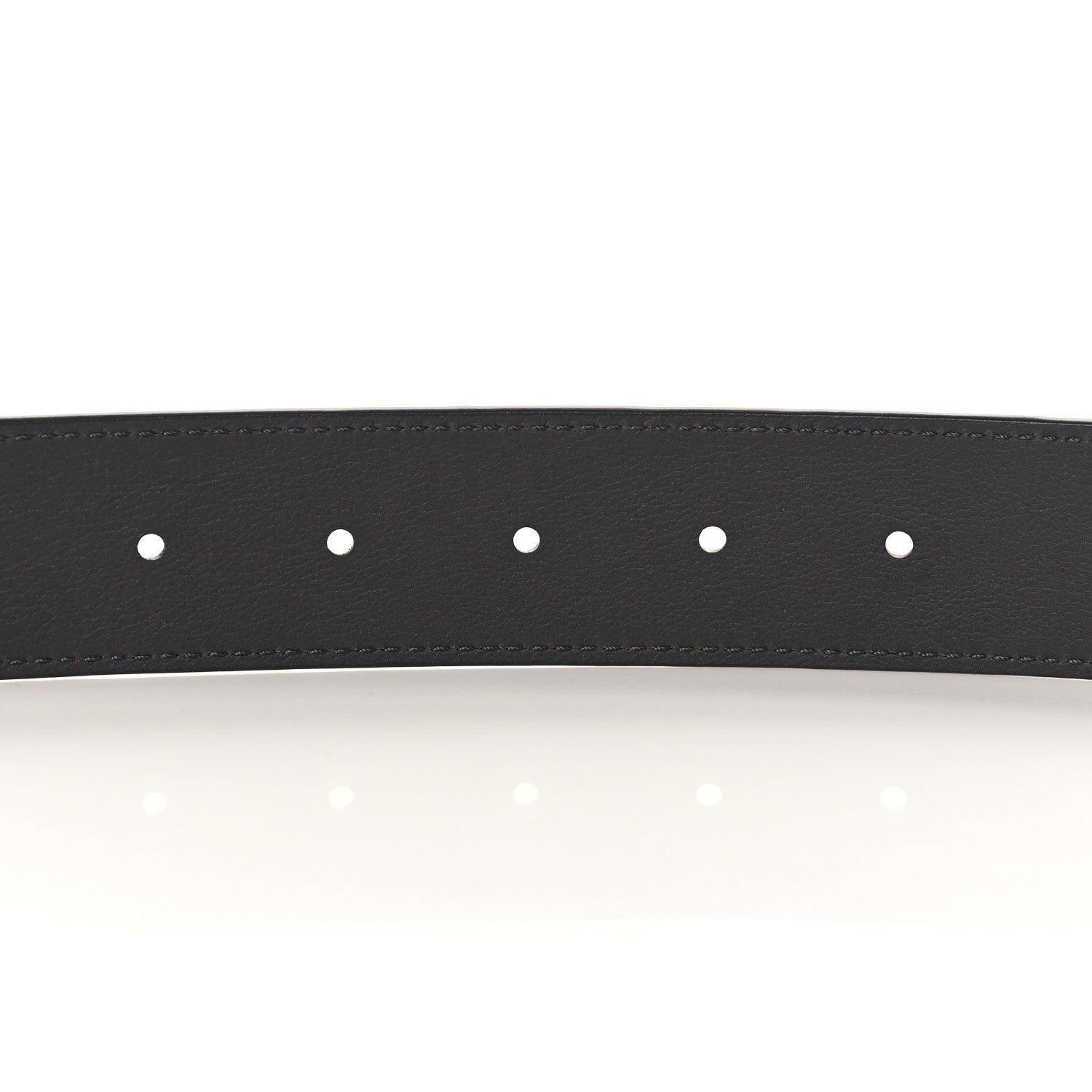 Louis Vuitton Ostrich 40MM Belt 100 40 Anthracite 4 of 5
