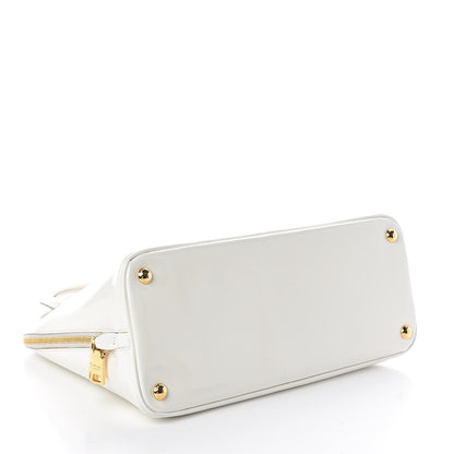 Prada Spazzolato Medium Promenade Tote White 4 of 10