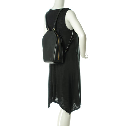 Louis Vuitton Epi Mabillon Backpack Black 2 of 7
