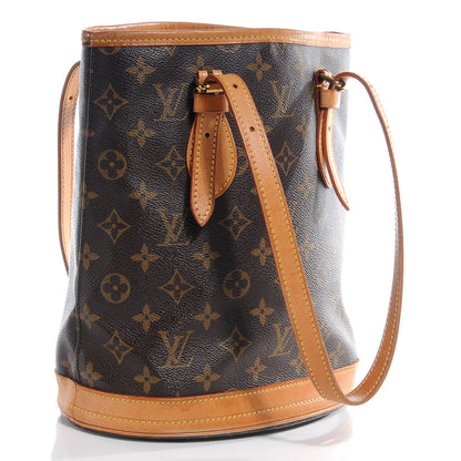 Louis Vuitton Monogram Petit Bucket 23 3 of 7