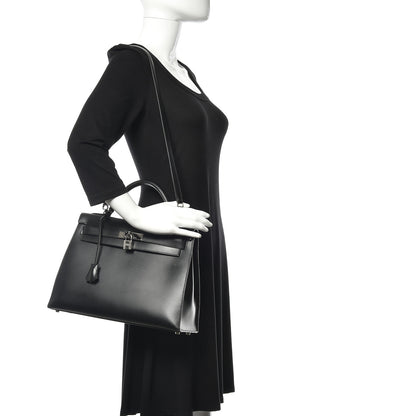Hermes Chamonix Kelly Sellier 32 Black 2 of 39