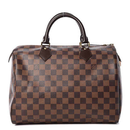 Louis Vuitton Damier Ebene Speedy 30 1 of 9