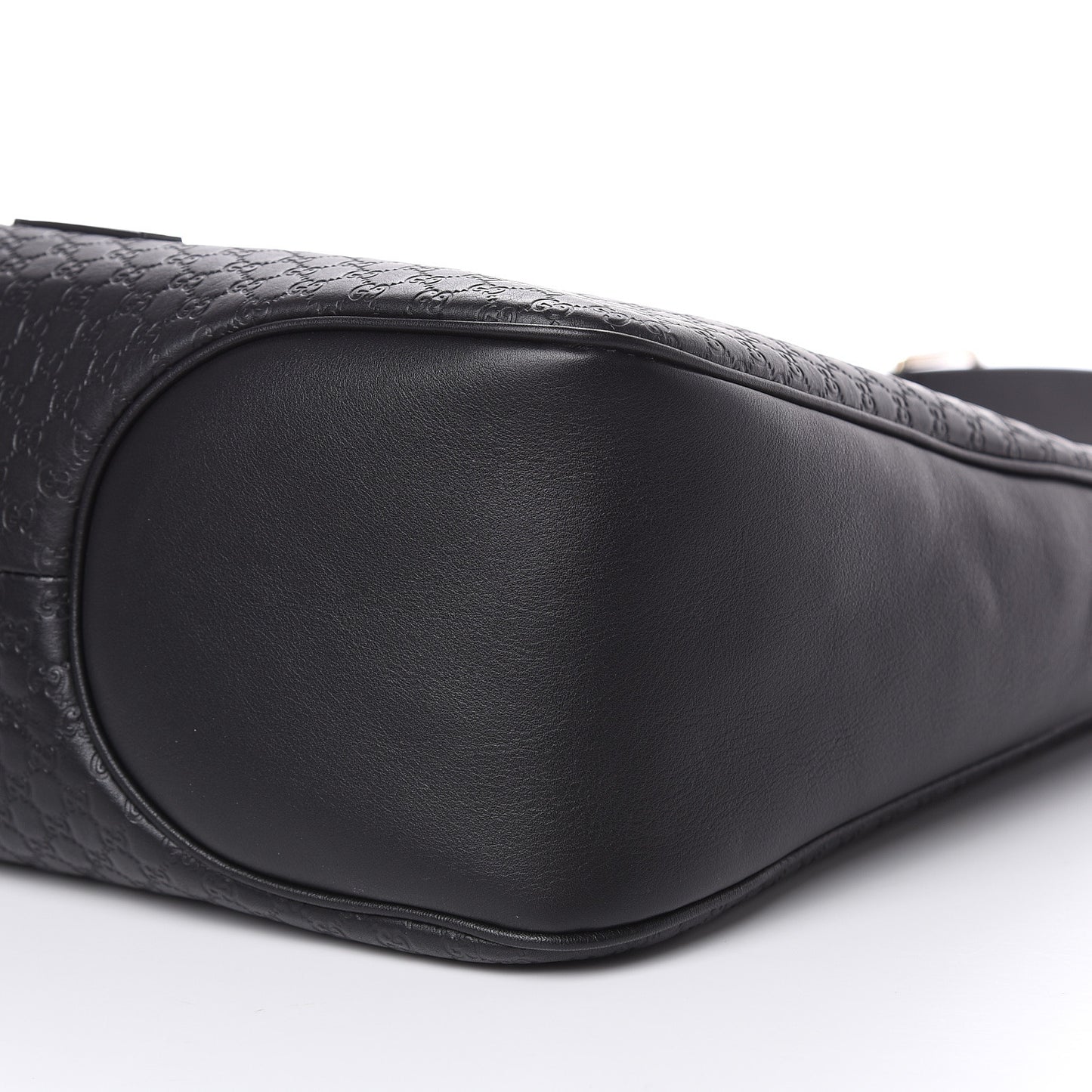 Microguccissima Shoulder Bag Black