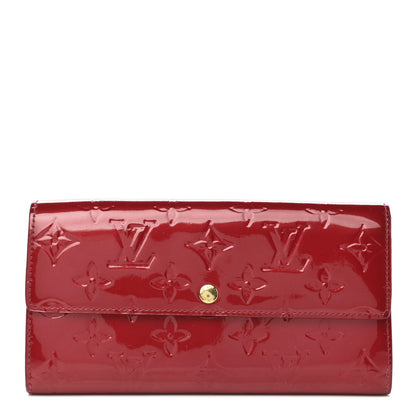 Louis Vuitton Vernis Sarah Wallet Pomme D'Amour 1 of 6