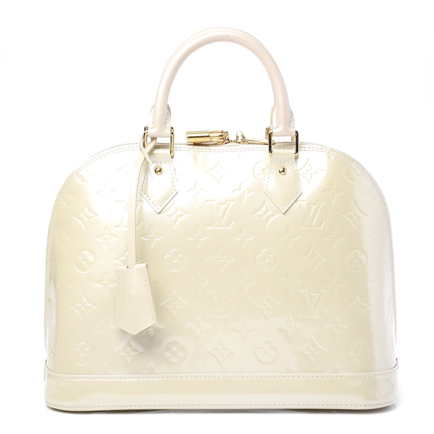 Louis Vuitton Vernis Alma PM Blanc Corail 1 of 10