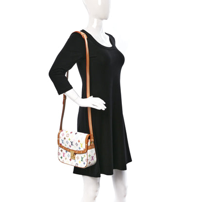 Louis Vuitton Monogram Multicolor Sologne White 2 of 15
