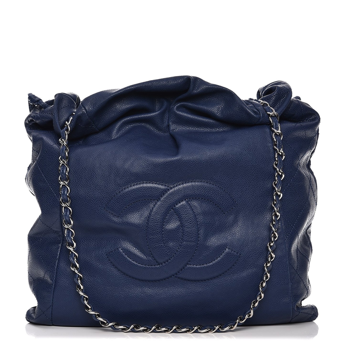Caviar 31 Drawstring Tote Blue