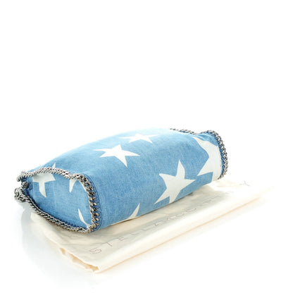 Stella McCartney Denim Small Star Falabella Tote Blue 4 of 8