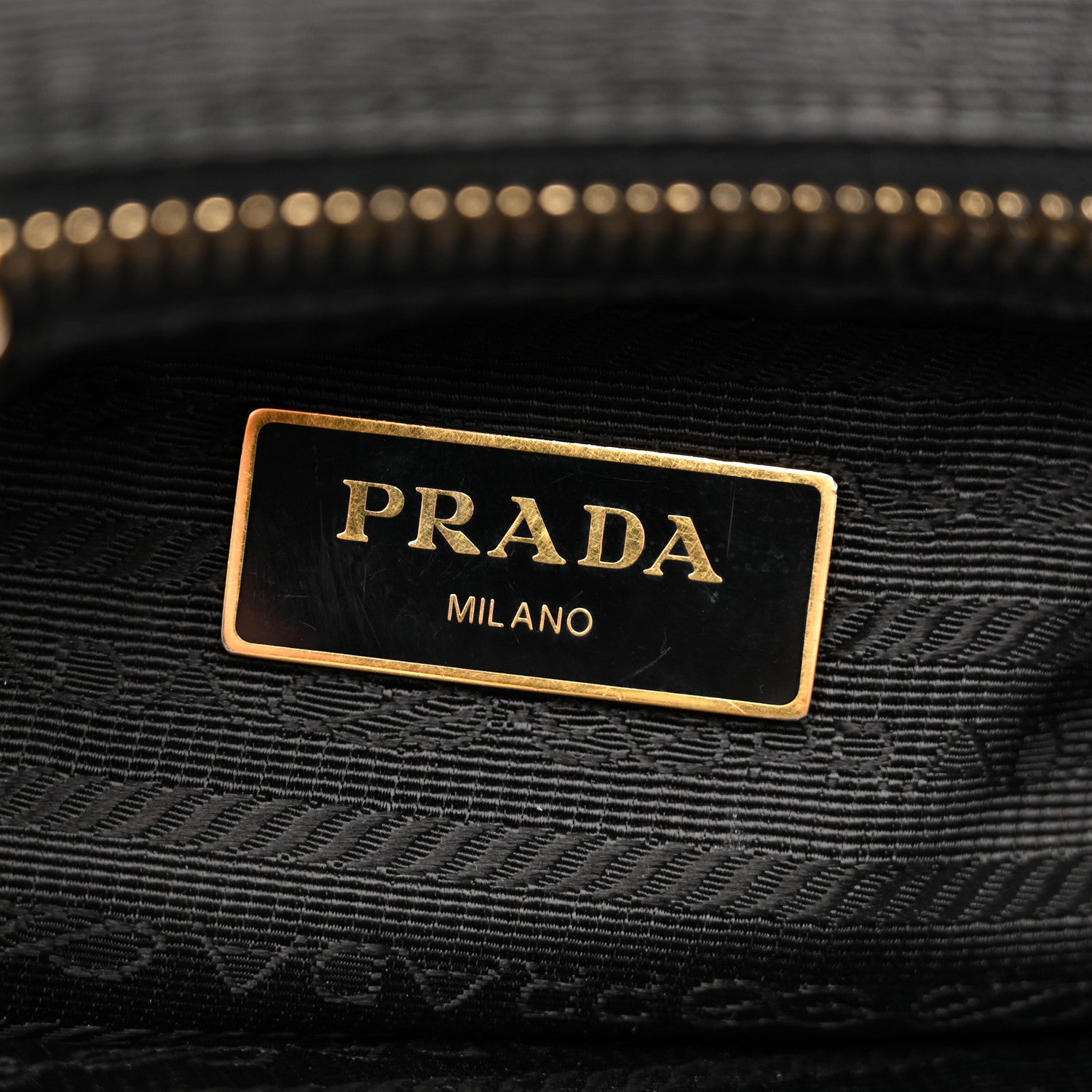 Prada Tessuto Nylon Saffiano Tote Black 6 of 15
