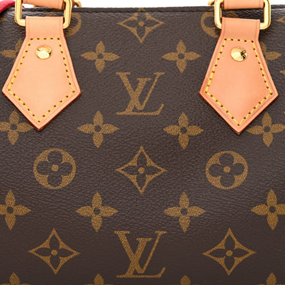 Louis Vuitton Monogram Speedy Bandouliere 20 Fuchsia 7 of 9