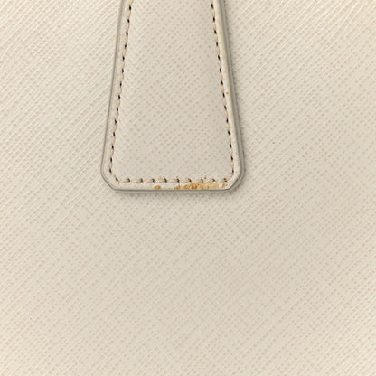 Prada Saffiano Medium Galleria Double Zip Tote Bianco 10 of 14