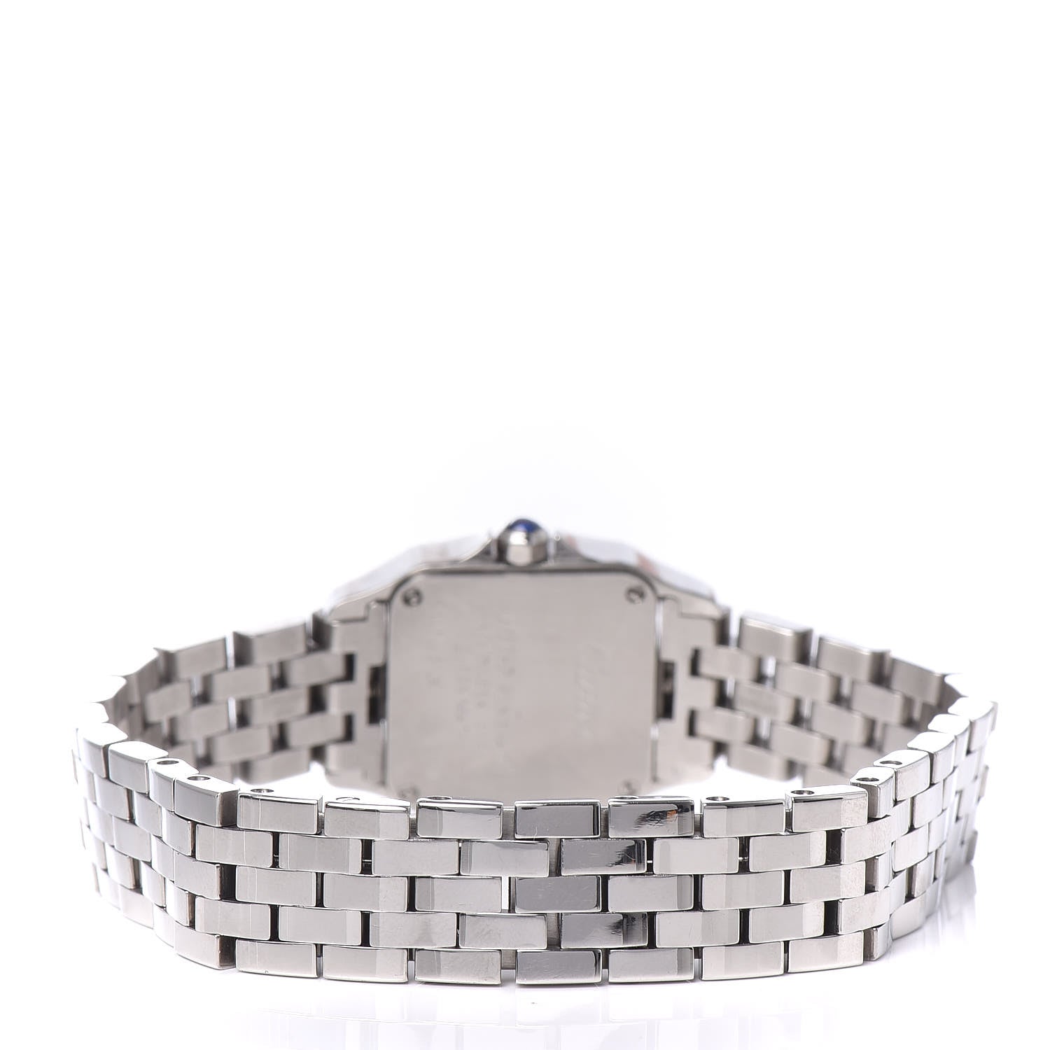 Cartier Stainless Steel 20mm Santos Demoiselle Quartz Watch 4 of 7