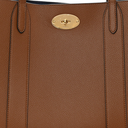 Mulberry Small Classic Grain Bayswater Tote Oak Oxford Blue 7 of 9
