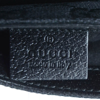 Gucci GG Monogram Web Buckle Belt Bag Black 8 of 10