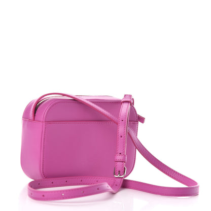 Balenciaga Calfskin Kittens Logo XS Everyday Camera Bag Fuchsia 3 of 10
