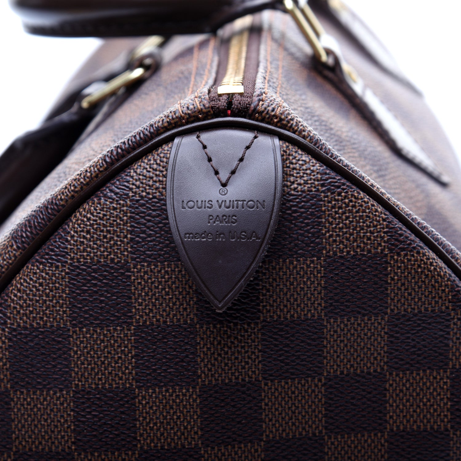 Louis Vuitton Damier Ebene Speedy 30 8 of 11