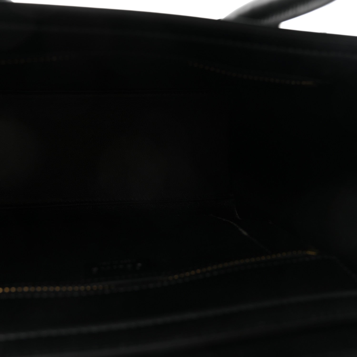 Celine Baby Grained Calfskin Nano Tri-Color Luggage Zinc Almond 5 of 9
