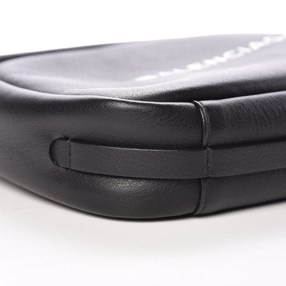 Balenciaga Calfskin Logo S Everyday Camera Bag Black 8 of 9