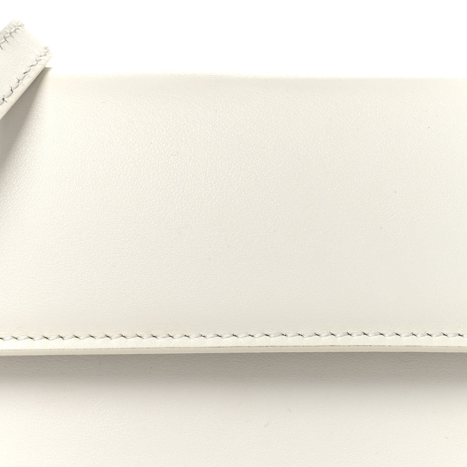 Jacquemus Smooth Calfskin Le Chiquito Long White 7 of 11