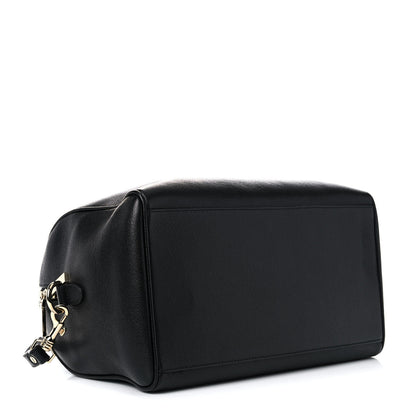 Versace Calfskin Palazzo Duffle Bag Black 3 of 11
