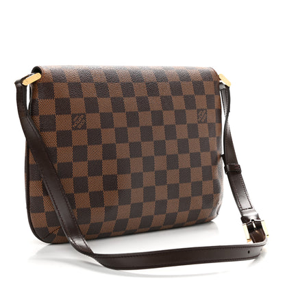 Louis Vuitton Damier Ebene Musette Tango 3 of 10