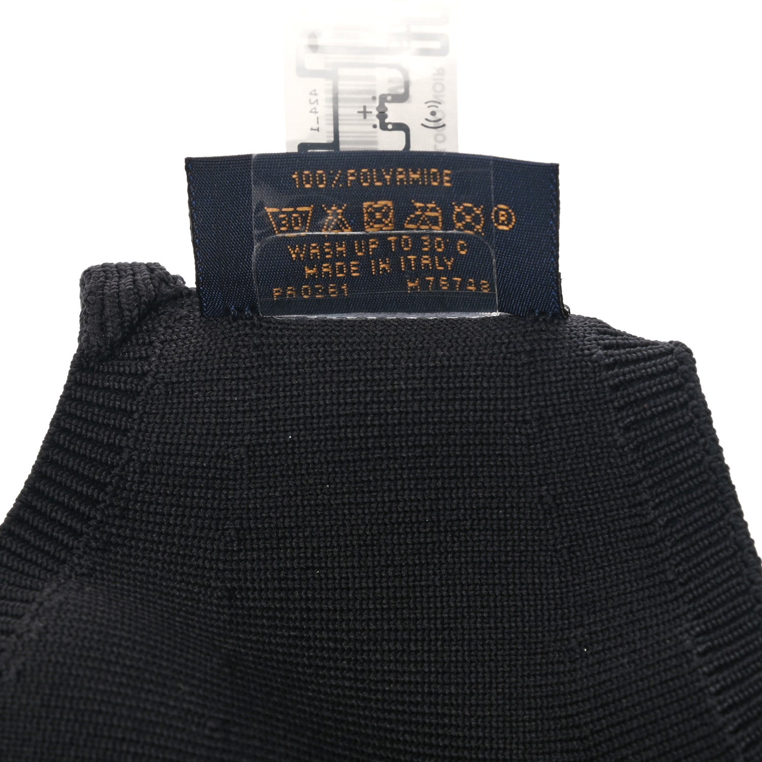 Louis Vuitton LV Initials Knit Face Mask Black 7 of 8