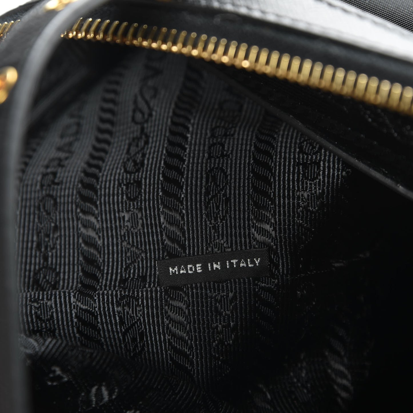 Tessuto Nylon Saffiano Tote Nero Black