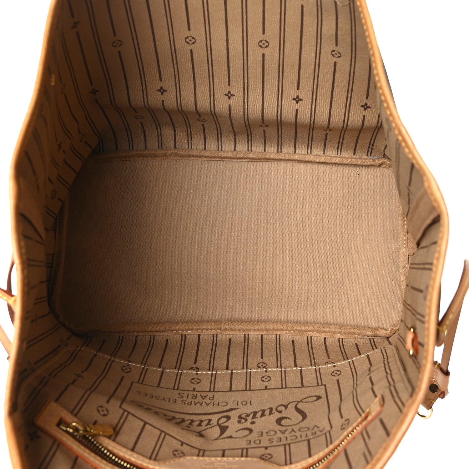 Louis Vuitton Monogram Neverfull MM 5 of 9