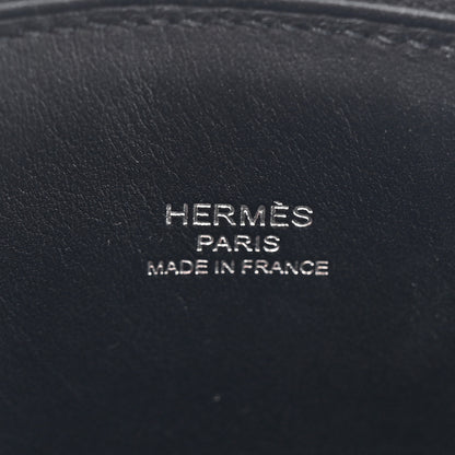 Hermes Swift Embroidered La Selle Imaginaire Mini 1923 Bolide Marron Vert Bleu Black 6 of 12