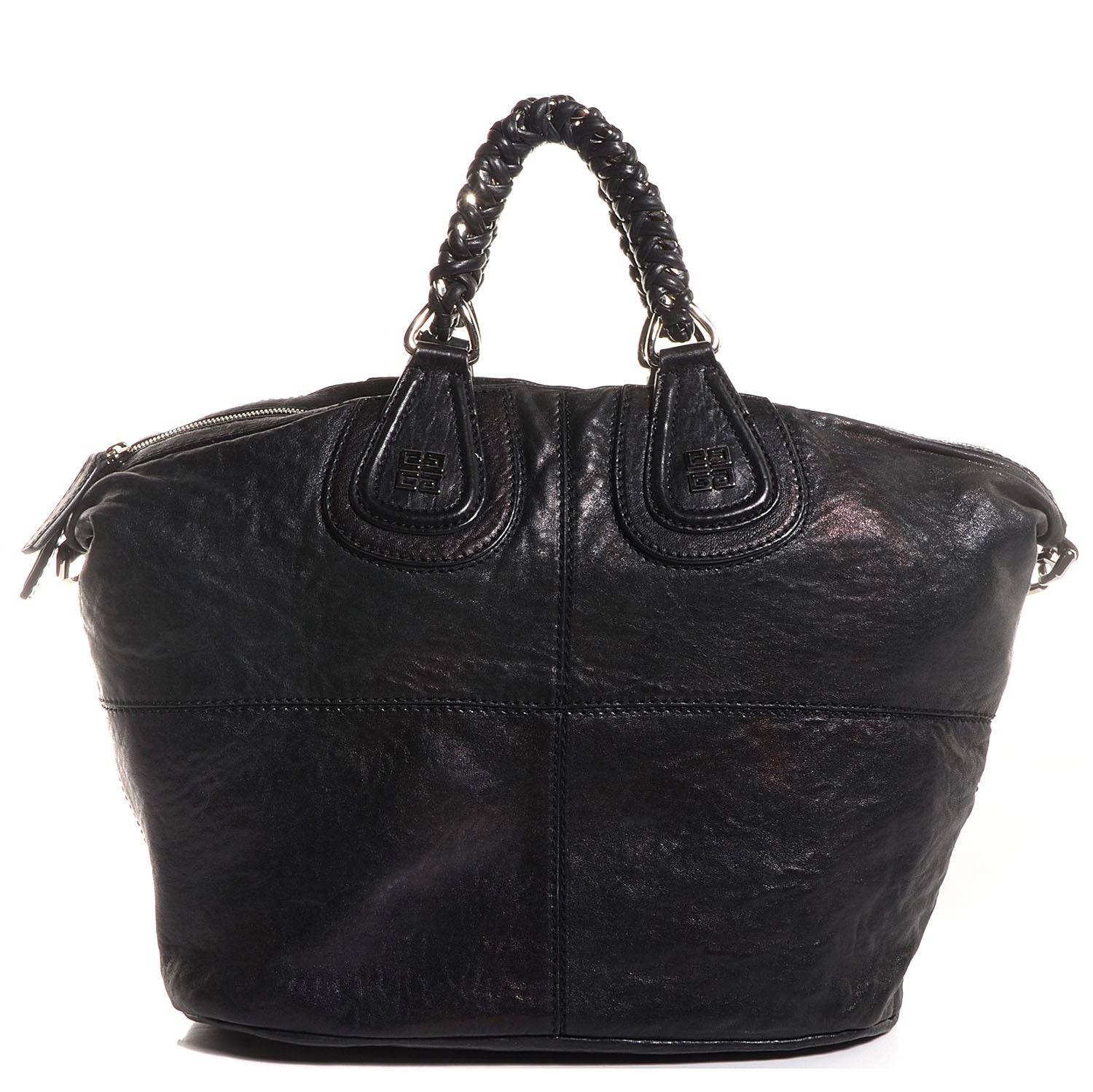 Givenchy Wrinkled Lambskin Large Chain Wrap Nightingale Black 1 of 10