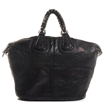 Givenchy Wrinkled Lambskin Large Chain Wrap Nightingale Black 1 of 10