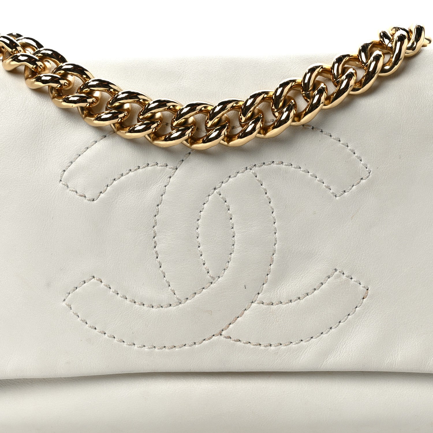 Chanel Lambskin Rodeo Drive Flap White 7 of 17