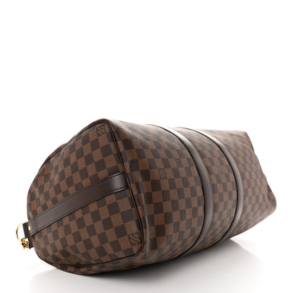 Louis Vuitton Damier Ebene Keepall Bandouliere 45 3 of 10