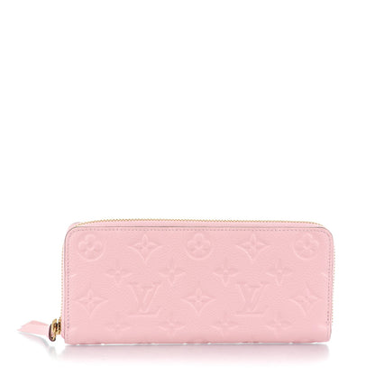 Louis Vuitton Empreinte Clemence Wallet Rose Ballerine 1 of 7