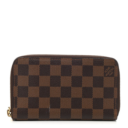 Louis Vuitton Damier Ebene Zippy Compact Wallet 1 of 9